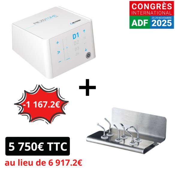 Pack PIEZOTOME CUBE Acteon + 1 Kit d’accessoires supplémentaire