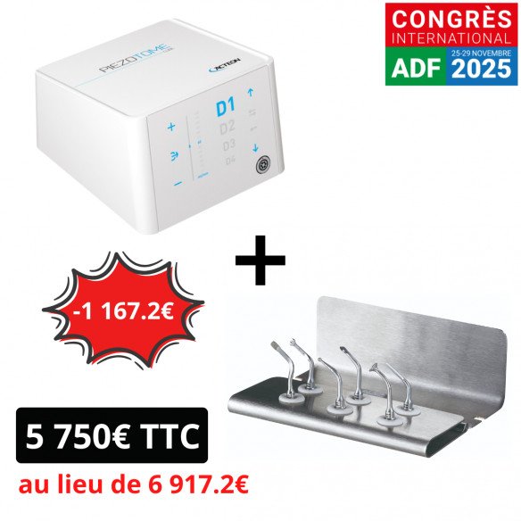 Pack PIEZOTOME CUBE Acteon + 1 Kit d’accessoires supplémentaire