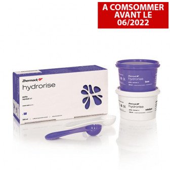 Hydrorise Putty - base + catalyseur 2x300ml Zhermack