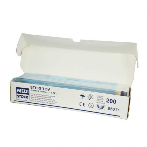 Steri-tov - Sachets de stérilisation x200 Medistock