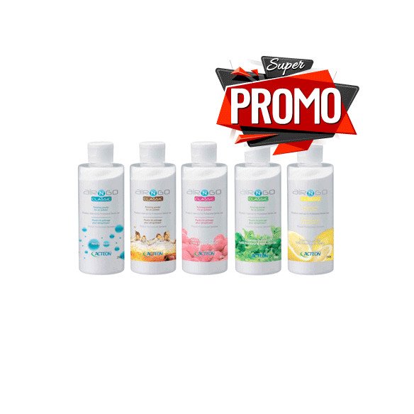 Poudre Air-N-Go Classic 4x250g  Acteon