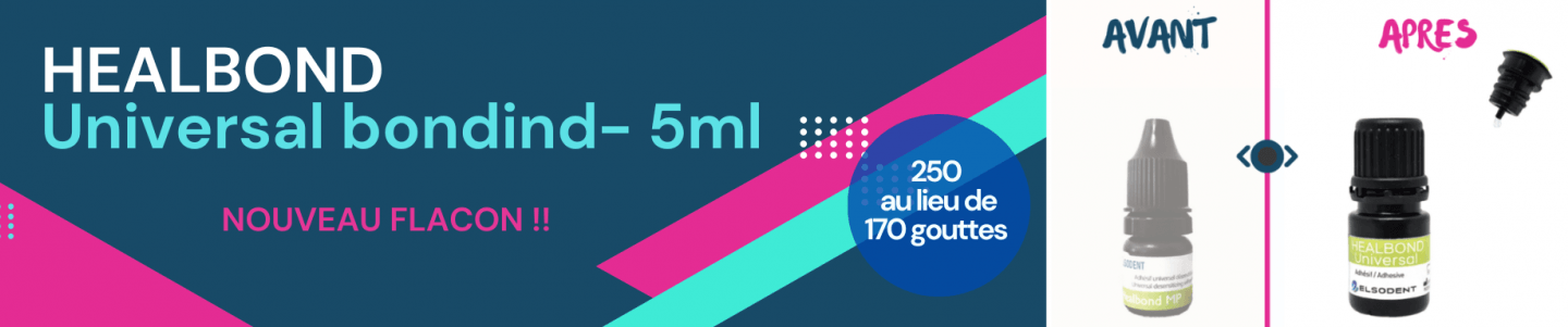 Healbond Universal bonding- 5ml change de flacon !